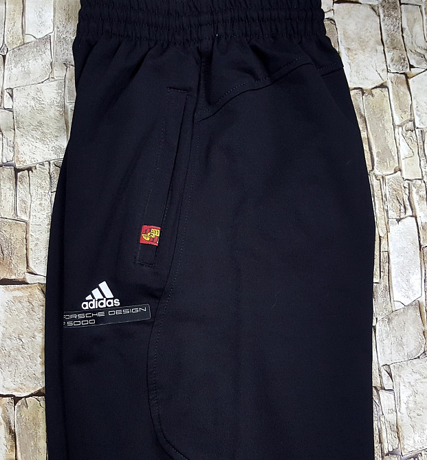 Мужские трикотажные прямые штаны Adidas Киев - изображение 2