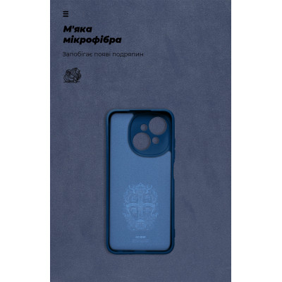 Чехол для мобильного телефона Armorstandart ICON Tecno Spark Go 1 (KL4) Camera cover Dark Blue (ARM81216) Винница - изображение 4
