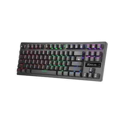 Клавиатура Xtrike ME GK-979 5 colors-LED Mechanical Red Switch USB Black (GK-979) Винница