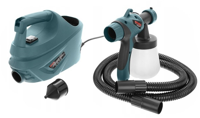 BX-771 Электрический краскопульт 1650 Вт, 700 мл, сопло 1,8 мм, регулировка потока, без компрессора Одесса - изображение 3