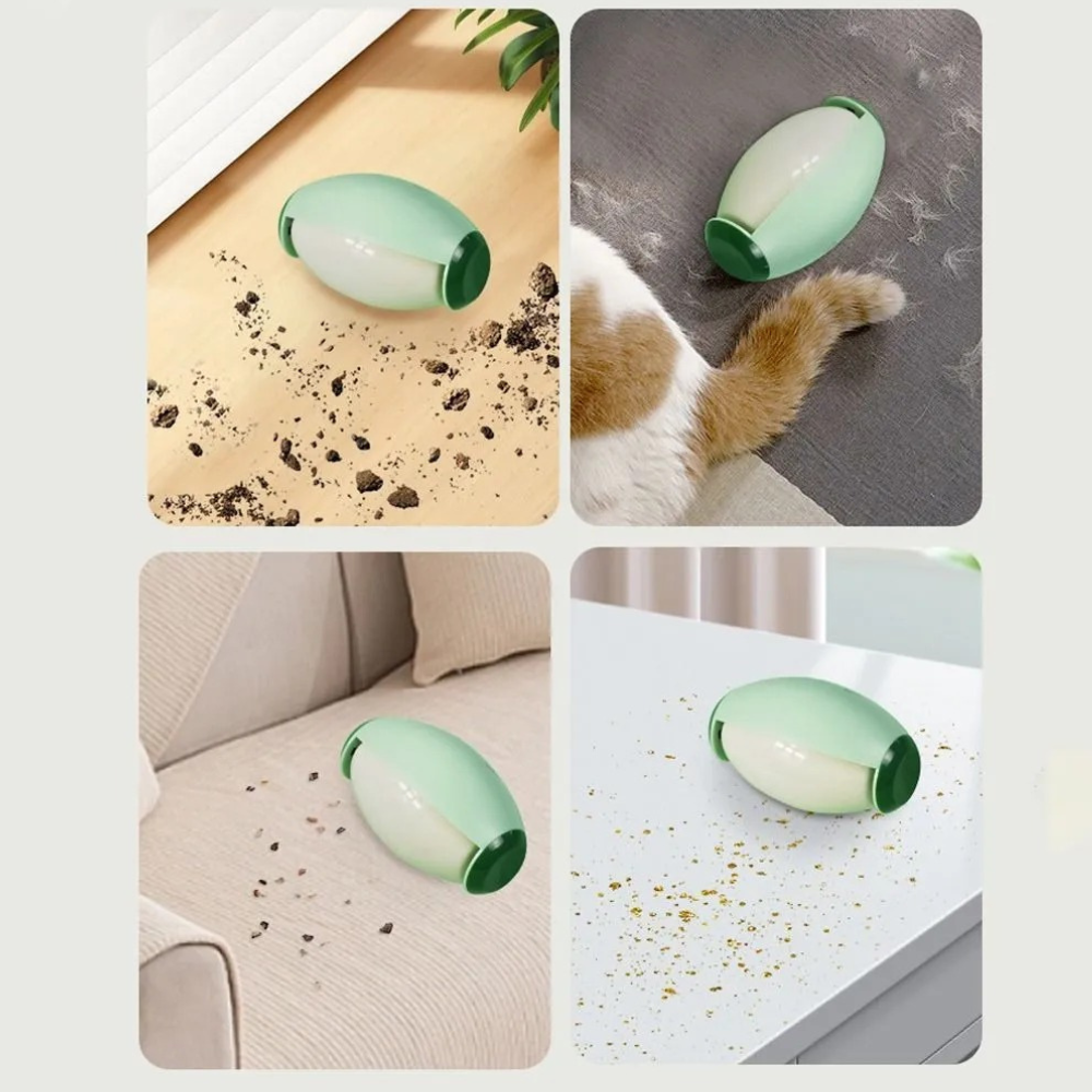 Валик для чистки одежды от шерсти,многоразовый,силиконовый,липкий ролик, липучка для удаления волос и шерсти Каменец-Подольский - изображение 7