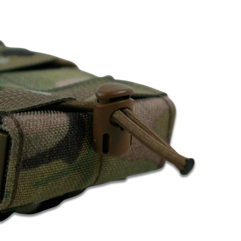 Відкритий тактичний підсумок мультикам для 1 магазину Militex cordura USA Multicam. Підсумки для магазинів Київ - фото 6