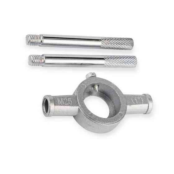 Набір плашок з утримувачем 8шт (М3, М4, М5, М6, М8, М10, М12) блістер Мукачево