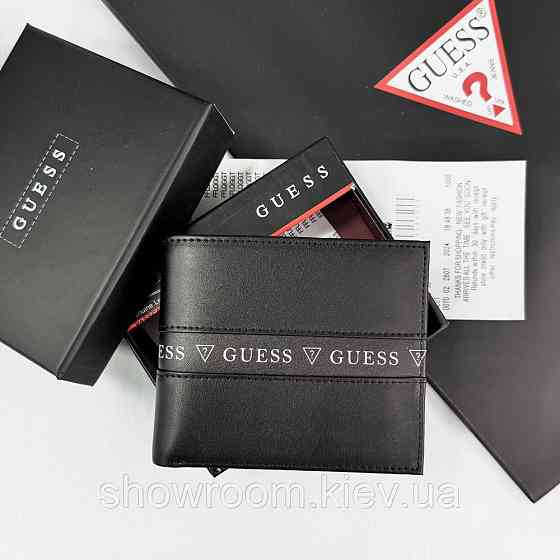 Чоловічий брендовий гаманець Guess (6008) Київ