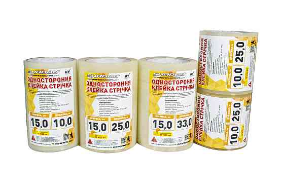 Скотч 100 мкм*33м 15см ширина для тепличной пленки УФ 36 стаб Днепр