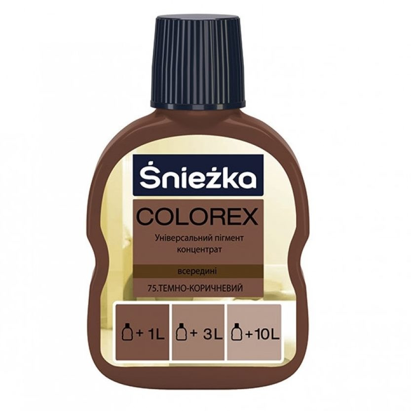 Барвник Sniezka Colorex 75 темно-коричневий Киев - изображение 1