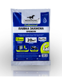 Плівка захисна універсальна 7мкм 4*5м Мустанг Житомир - фото 2