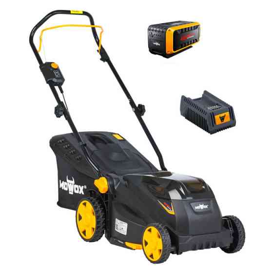 Аккумуляторная газонокосилка Mowox EM 3440 PX-Li с 1 акб 40V 2.5Ah и з/у BC 82 Коломыя