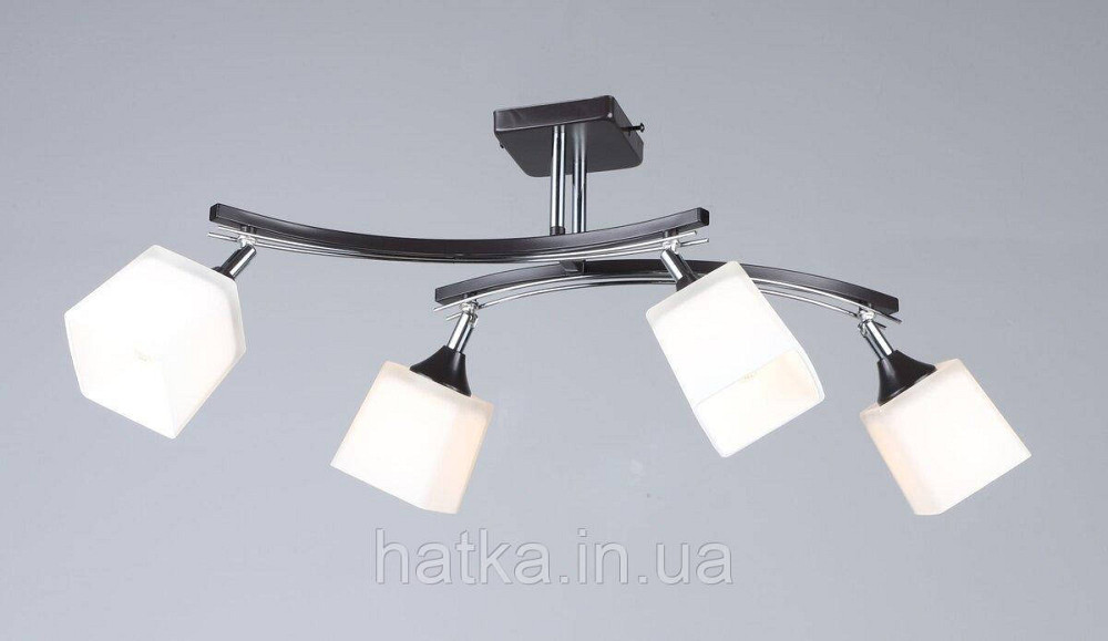 Люстра B N1435/4 (Черный + Хром) Киев - изображение 1