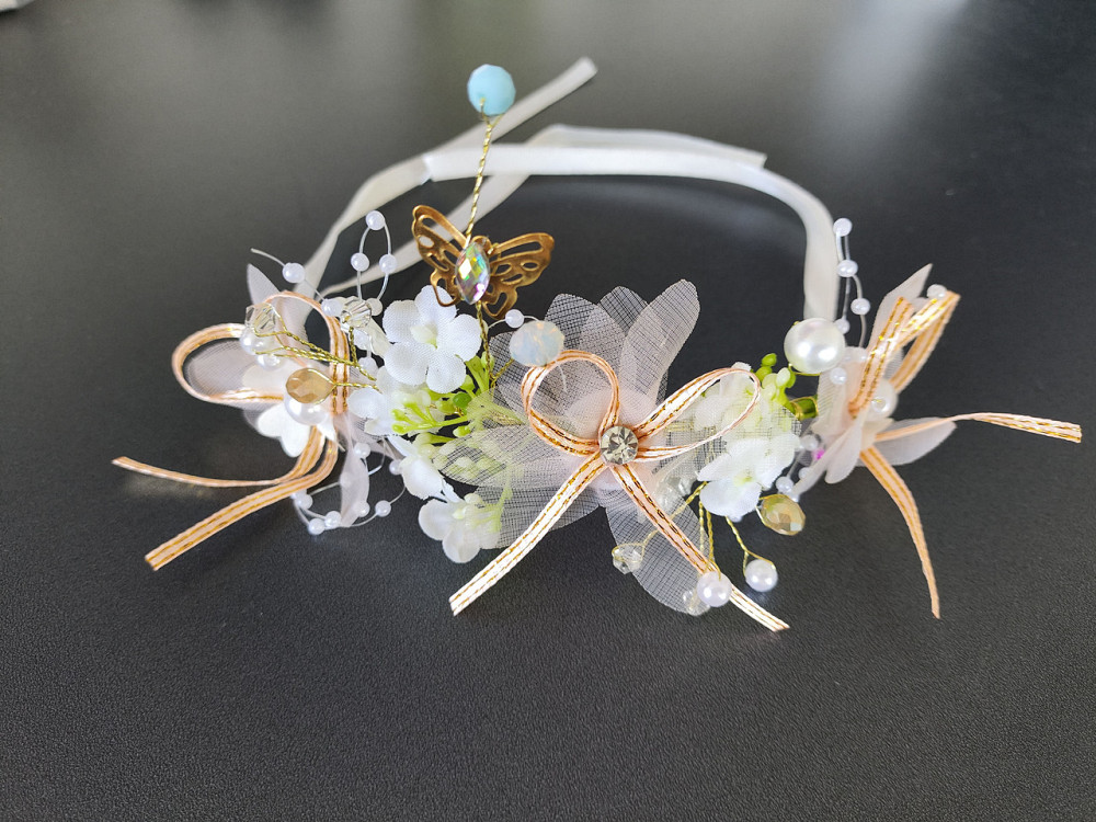 Віночок з квітками для дівчинки Смела - изображение 1