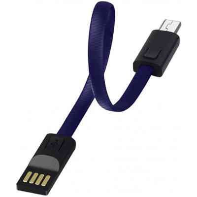 Дата кабель USB 2.0 AM to Micro 5P 0.22m blue ColorWay (CW-CBUM022-BL) Винница