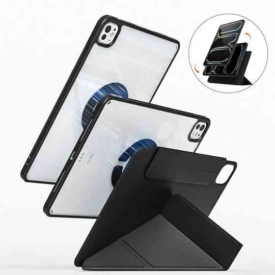 Чохол-книжка BeCover Ultra Slim Origami Flex для Apple iPad Pro 13 (2024) Black (712978) ( 10090 ) Харьков