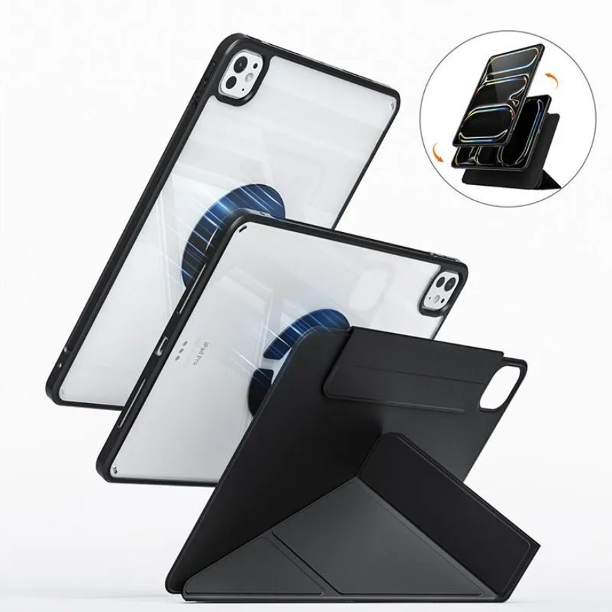Чохол-книжка BeCover Ultra Slim Origami Flex для Apple iPad Pro 13 (2024) Black (712978) ( 10090 ) Харьков - изображение 2