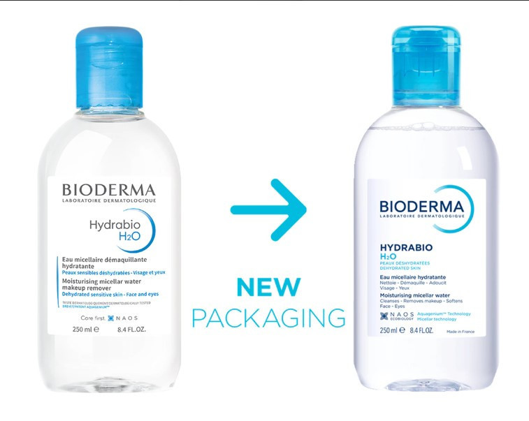 Біодерма Гідрабіо H2O міцелярний лосьйон Bioderma Hydrabio H20 Solution Micellaire 250 мл Дніпро - фото 1