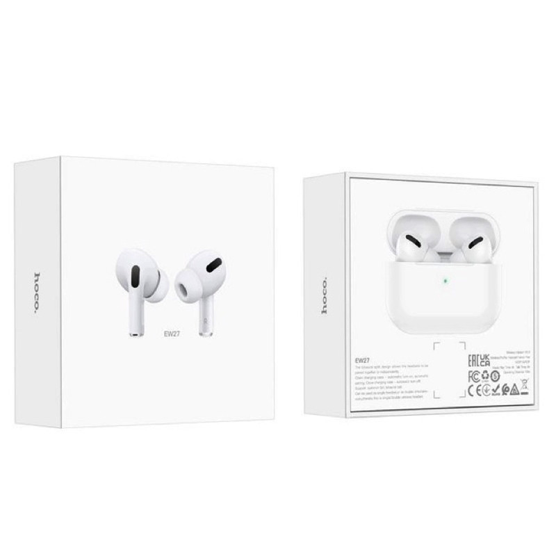 Бездротові навушники HOCO EW27 True wireless stereo headset White Одеса - фото 6