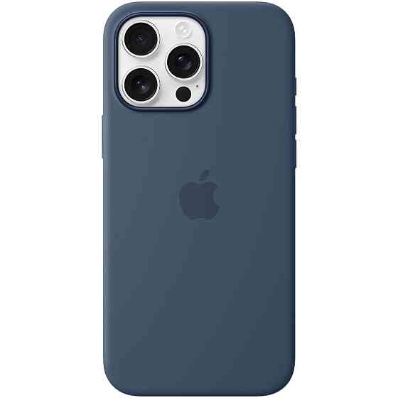 Чохол-накладка Apple Silicone Case with MagSafe для Apple iPhone 16 Pro Max Denim (MYYU3) ( 13763 ) Харків