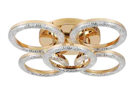 SIRIUS Люстра світлодіодна акрилова Sirius 2723/4+1BG GD 65W*2 Коломия