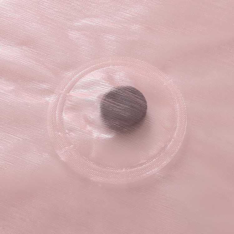 Шторка для ванны из полиэстера водонепроницаемая Bathlux 180x180 см с кольцами, занавеска для ванной комнаты Каменец-Подольский - изображение 4