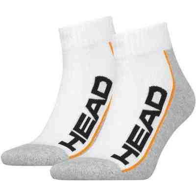 Носки Head Qperformance Quarter 781009001-062 2 пари Білий/Сірий 35-38 (8718824546407) Винница