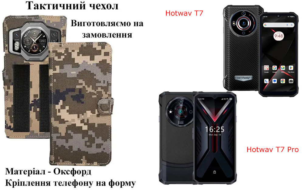 Тактичний чохол для Fossibot F102, Fossibot F105, кріпиться до спорядження на липучці Київ - фото 1