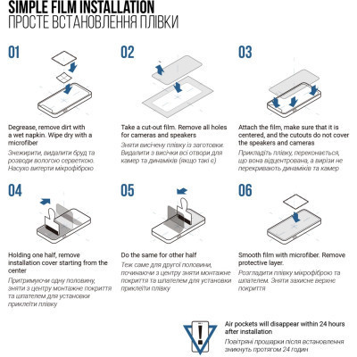 Плівка захисна Armorstandart Matte Apple iPhone 15 Pro Max (ARM68280) Вінниця - фото 5