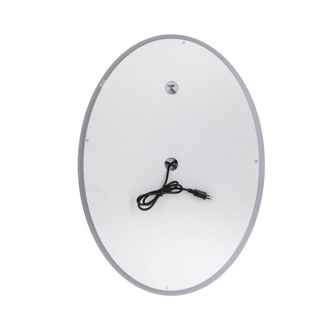 Дзеркало настінне овальне сенсорне Qtap Mideya (MI7) 500х700 з LED-підсвіткою Touch, з антизапотіванням Харків - фото 5