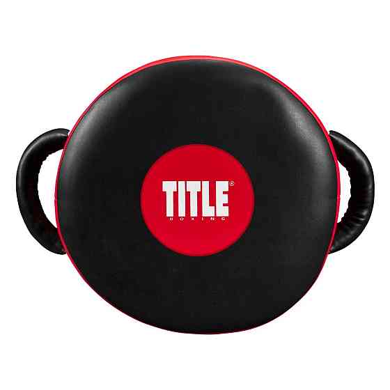 Маківара кругла TITLE Boxing Wrap-Around Stationary Punch Shield Black/Red Каменское