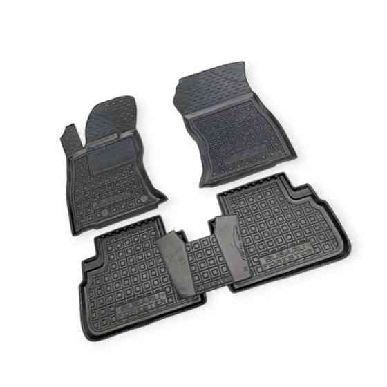 Килимки Субару forester v 2019-> борт 2,5 см, з перемичкою салону Мукачево