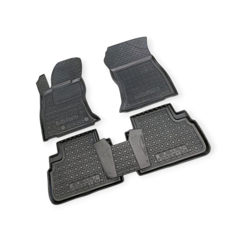 Коврики Субару forester v 2019-> борт 2,5см, с перемычкой салона Мукачево - изображение 1