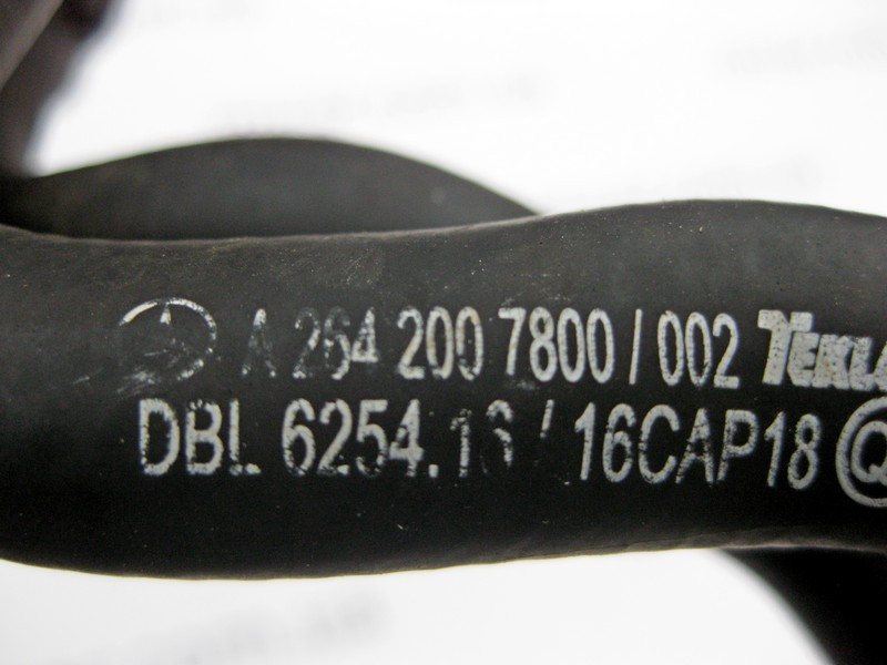 Mercedes-Benz  A2642007800 Трубка ОЖ від циркуляційного насоса до трубки, що подає, радіатора АКПП для двигуна M264 R4 1.5 2.0л E-Class W213 C238 C-Cl Одеса - фото 3
