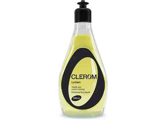 Средство для мытья посуды 950мл Lemon ТМ CLEROM Киев