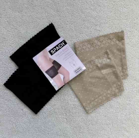 Бандалетки женские набор 2 пары (бежевый и черный) Spach 9957 Киев