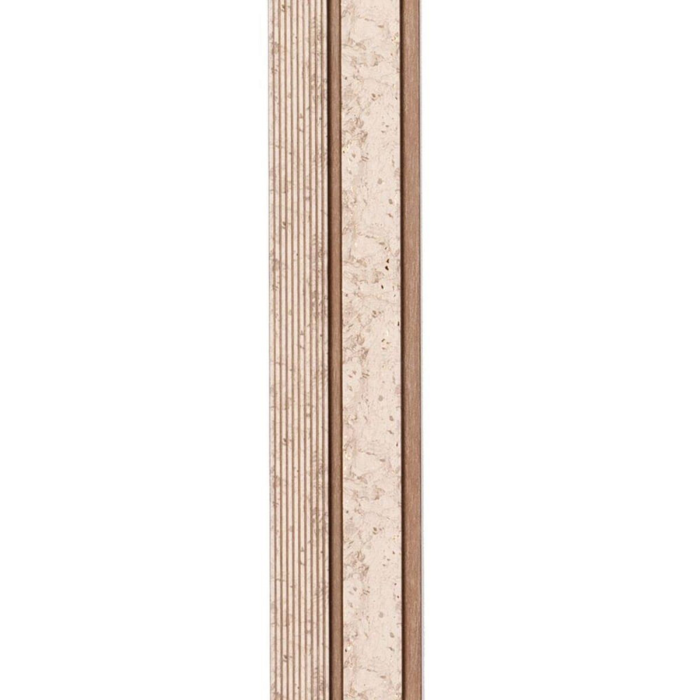 Рейка декоративная PS 2900х120х12мм Кремовый мрамор с золотыми вкраплениями SW-00001748 Днепр - изображение 5