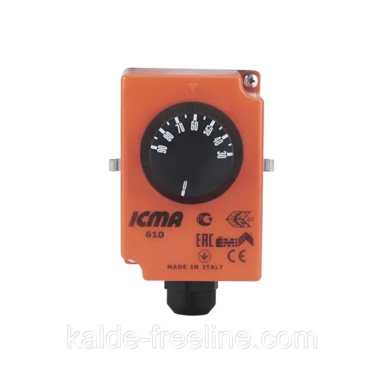 Термостат механічний накладний 0-90*С № 610 Icma Харків