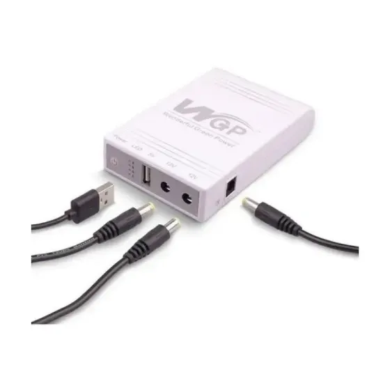 Источник бесперебойного питания для роутера 10400Mah, USB выходы, DC 5V, 9V, 12V. ИБП для Роутеров Коломыя