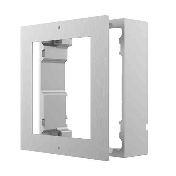 Декоративна рамка Hikvision DS-KD-ACW1/S для врізного монтажу модульної відеопанелі Київ