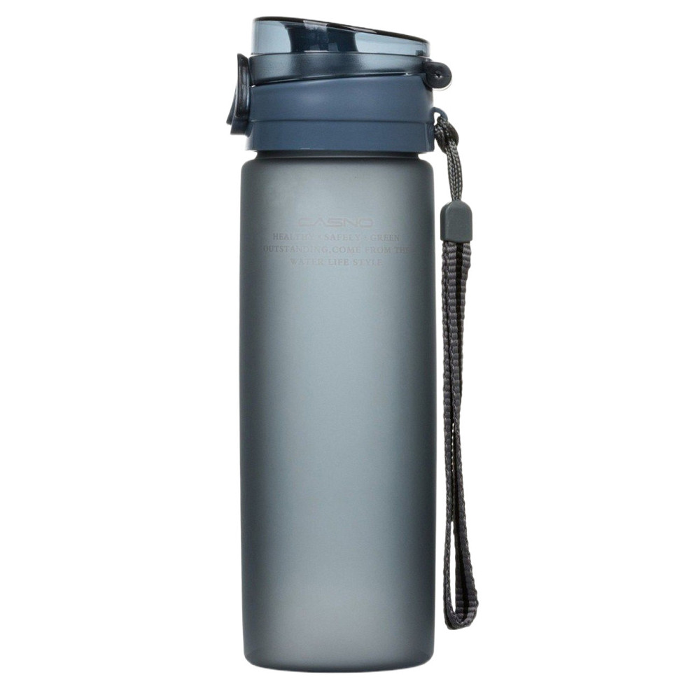 Пляшка для води CASNO 650 мл KXN-1157 Сіра Каменское - изображение 1