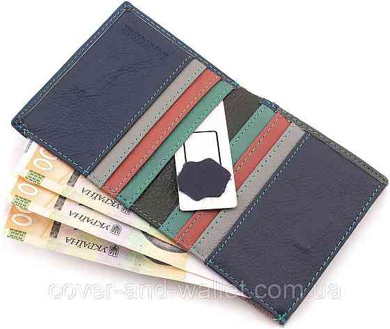 Компактний жіночий гаманець із натуральної шкіри з монетницею рожевого кольору ST Leather Київ