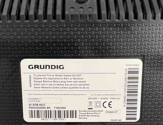 Телевізор: GRUNDIG 49" Full HD Smart TV. Київ