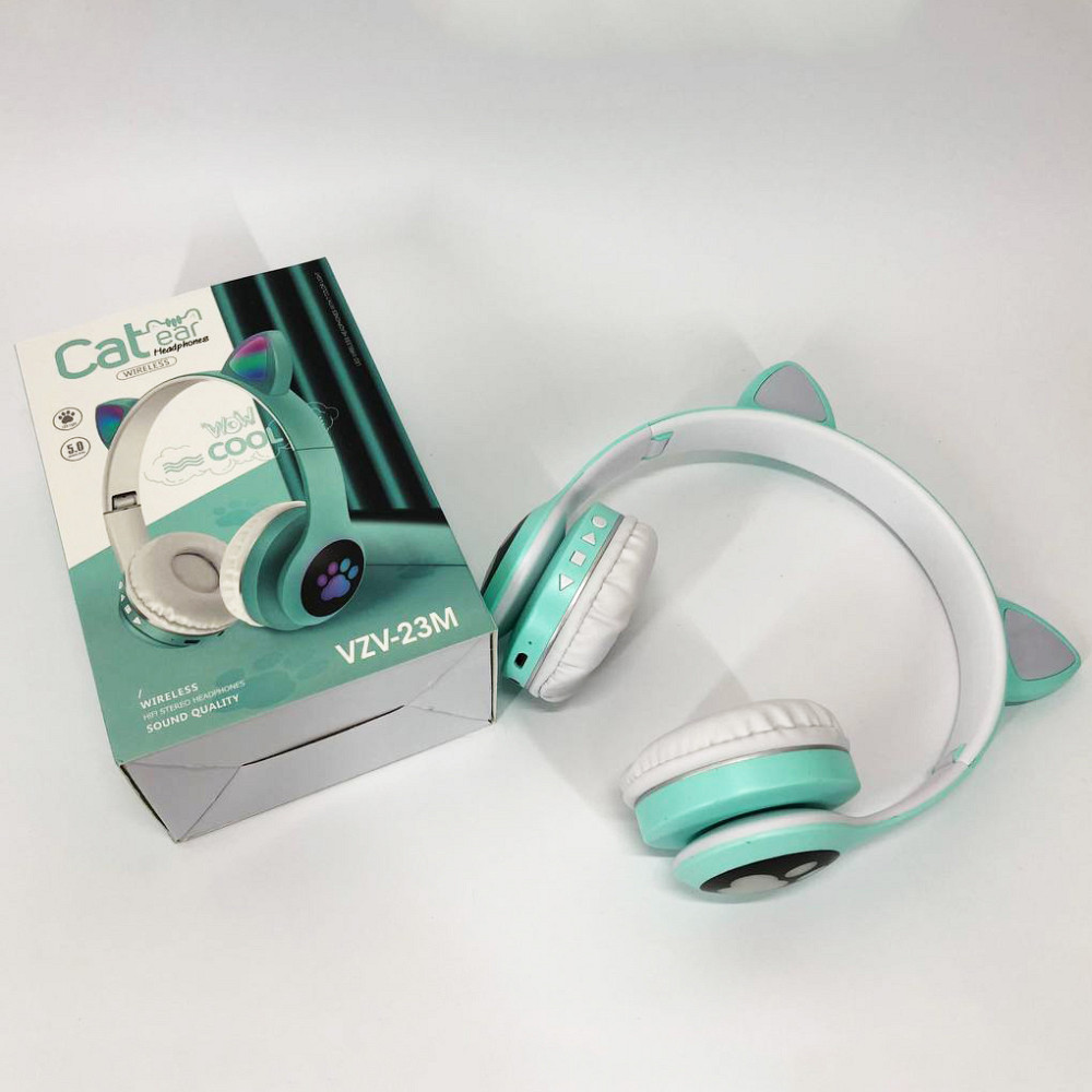 Наушники накладные cat Cat VZV 23M Детские блютуз наушники Стерео с кошачьими ушками AB-94 Львов - изображение 1