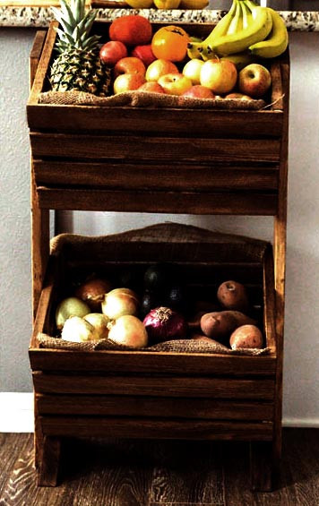 Стеллаж для овощей и фруктов 