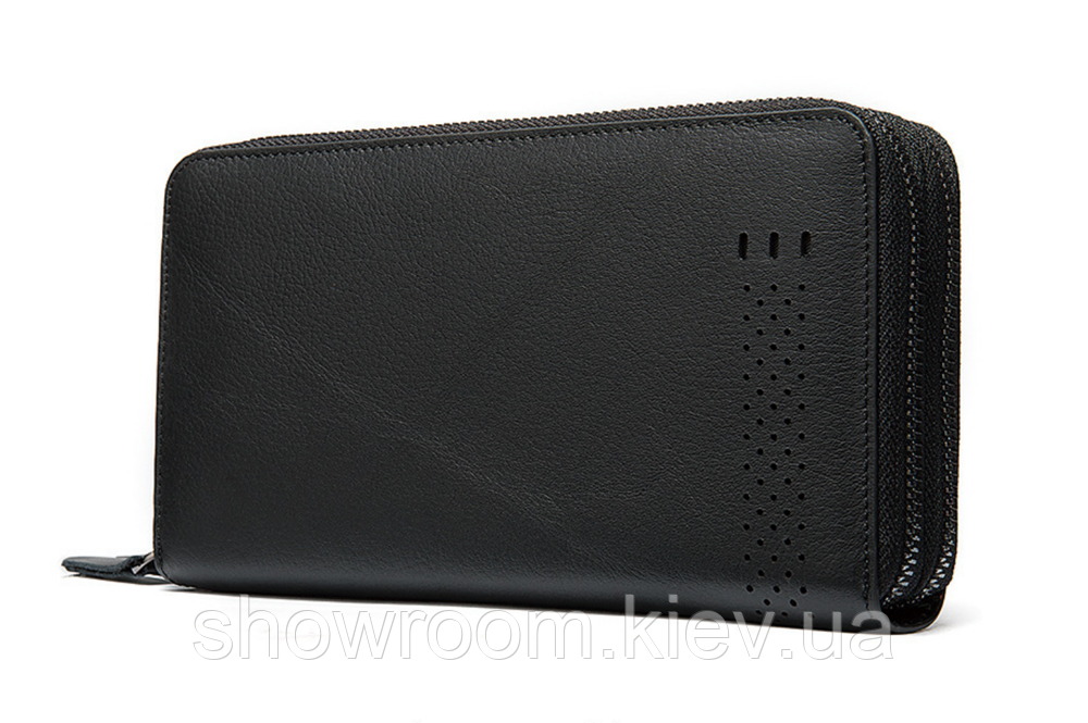 Чоловічий шкіряний клатч на два відділення Leather Collection (9072) Київ - фото 5