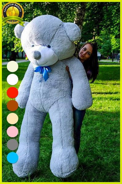 Плюшевий Ведмедик 2 метри. Великий Плюшевий Ведмідь. Велика М'яка іграшка Плюшевий Ведмедик 200 см Тернопіль - фото 5