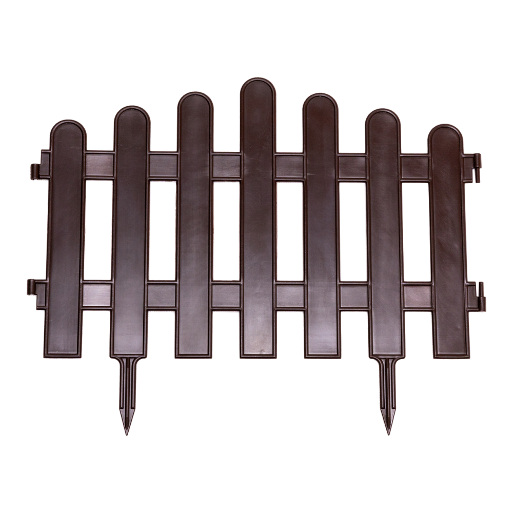 Паркан декоративний коричневий 39,5 см × 27 см Дніпро - фото 1