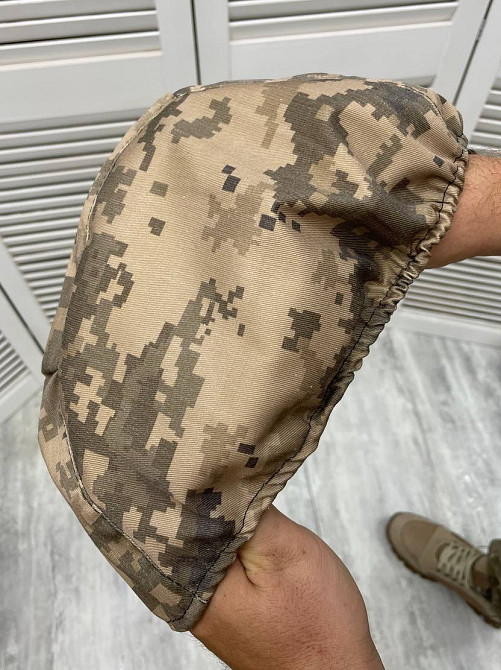 Піксель чохол на каску кавер для шолома на гумці Одеса - фото 4