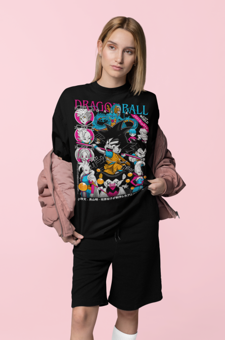 Футболка для мальчика аниме Аниме Манга Джапанесе Перфект оверсайз (рост от 165 до 180 ) Черний AnimeJ0728m Днепр - изображение 4