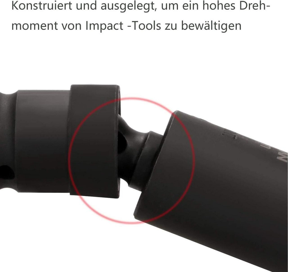 Набор карданных шарниров для торцевых головок 1/2, 1/4, 3/8 Киев - изображение 8