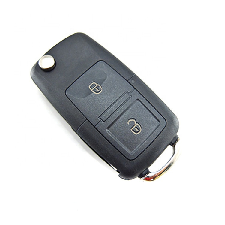 Ключ-брелок Volkswagen с чипом, 2 кнопки, без лезвия Киев - изображение 2