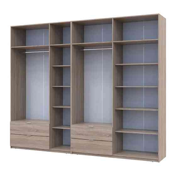 Шкаф для одежды Doros Лукас Дуб сонома 3+4 ДСП 295х50х240 DRS-011707 (42005123) Днепр