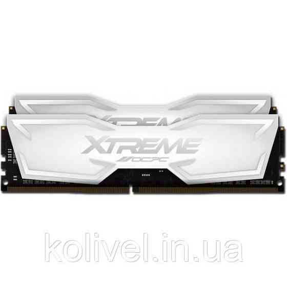 DDR4 16Gb 3200MHz (2*8Gb) OCPC XT II White, Kit (MMX2K16GD432C16W) Киев